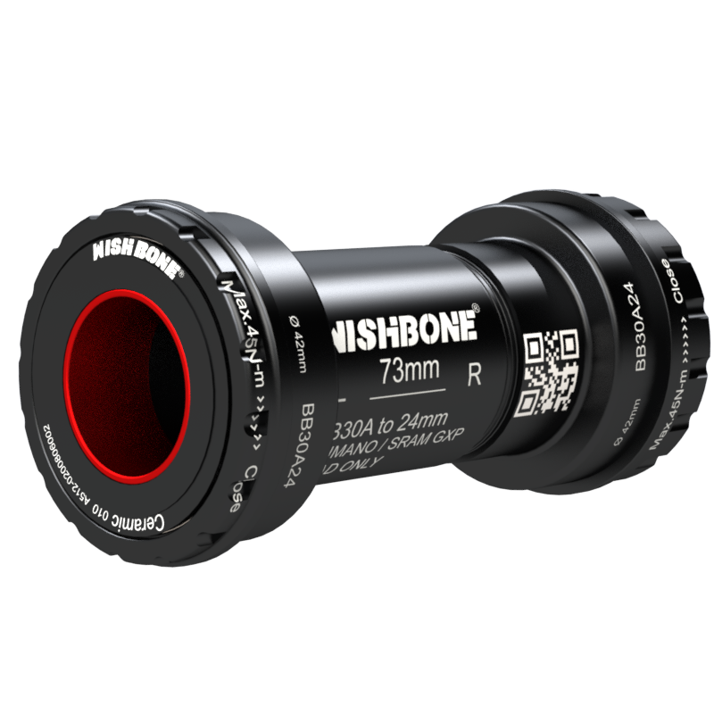 Wishbone BB30A (Asymmetric) Ceramic Bottom Bracket